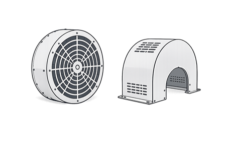 Motor Fan Covers and Shrouds